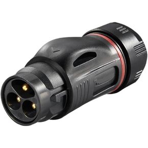 Locking wire 25A BD24 plastic aviation and socket 3-pin snap-on power industrial connector(Plastic female base) in Kuwait