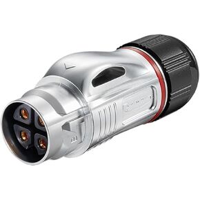 BD24 Metal Aviation 4-core Salt Spray Proof UL Energy Vehicle Power Male and Female Butt Connector(Metal flange female seat) in Kuwait