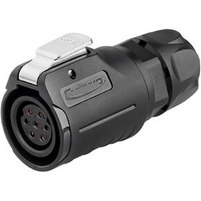 LP16 aviation 7-pin power signal wiring industrial connector(Single hole reverse mounting) in Kuwait