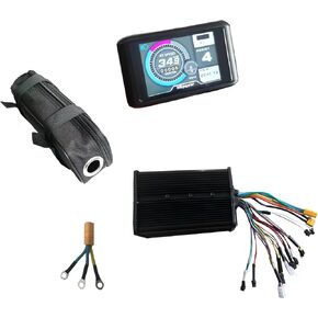 48/72V 45A Dual Mode sine Wave Controller with Color UKC1 Display and Controller Bag,for 1500W-2000W Ebike Motor kit in Saudi Arabia