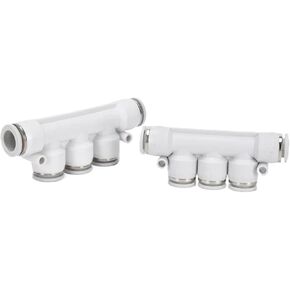 هوائي خرطوم الهواء موصلات PK خمس طرق الإفراج السريع المناسب الأبيض محول دفع في أنبوب 6 مللي متر 8 مللي متر 10 مللي متر 12 مللي متر 1 قطعة (PK8) in Kuwait