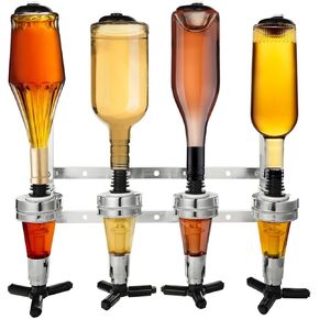 موزع مشروبات كحولية مثبت على الحائط - محطة بتلر مكونة من 4 زجاجات in Kuwait