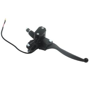 مضخة فرامل الدراجة النارية الأمامية والخلفية قرص الفرامل الرئيسية رافعة مضخة هيدروليكية للسكوتر المتوافقة مع NIU N1 N1S MQI+ UQI+ US U1 (أسود) in Kuwait