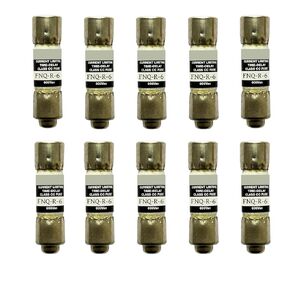 10 عبوات جديدة FNQ-R-6 FNQ-R-6A FNQ-R 6A 600Vac صمام تأخير الوقت، FNQ-R-6A فئة CC صمام تحديد التيار in Kuwait