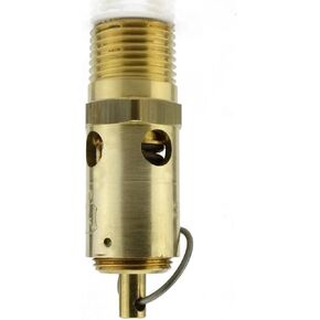 SRV390-1/2-200 صمام ضغط تخفيف ضغط الهواء - لاستبدال أجزاء ضاغط كونرادر - صمام تخفيف ضغط الخزان الآمن / صمام إيقاف الخزان - 1/2 بوصة NPT 200 PSI 363 SCFM L: 2-3/4 بوصة 250 درجة فهرنهايت نحاس in Kuwait