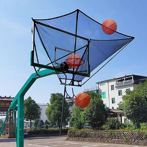 Basketball Hoop Returner Shot Return Apparatus - Attachment/Shooting Trainer with Bag Hanging Rebounder Acce in Saudi Arabia