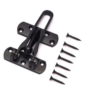 قفل سلسلة للمنزل والفندق باب قفل من سبائك الزنك حارس الأمن مشبك قفل مزلاج (فضي) in Kuwait