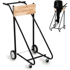 حامل محرك القارب الخارجي من ERGOMASTER، عربة حامل محرك القارب بسعة 330 رطلًا مع عجلات لإصلاح المحرك والنقل والصيانة والتخزين in Kuwait