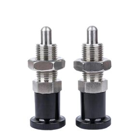 VCN210-BNK Stainless Steel Aluminum Return-Type Index Plungers with Locating Function 1Pcs(VCN210-BNK-M12L-S) in Kuwait