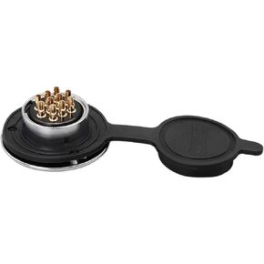 Aviation socket GX/DF25-4/5/6/core 7-pin reverse circular flange female connector(DF25 7 core female seat) in Kuwait