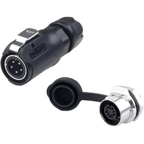 Single hole formal LP-12 quick single hole connector semi-metal 2 3 4 5 6 7 8 core waterproof aviation(3 core) in Kuwait