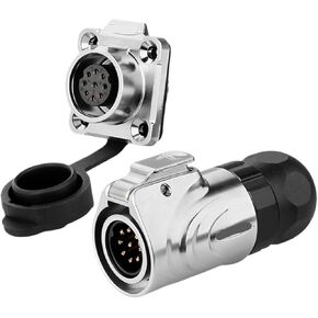 LP16 9-pin aviation and socket metal round PIN pin power signal industrial connector(Flange formal wear) in Kuwait