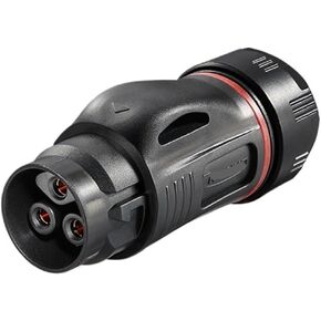 Locking wire 25A connector M24 snap-on reverse waterproof aviation 3 pins(Plastic female connector) in Kuwait