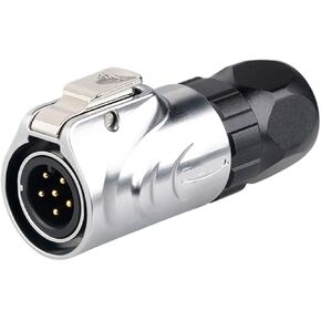 Metal male LP-12 waterproof aviation connector 2-8 core full metal thread installation connector(3 core) in Kuwait