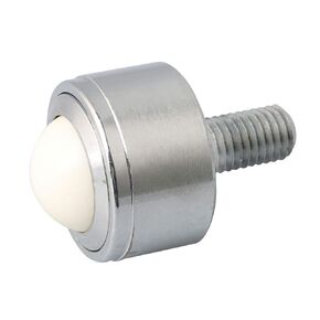 BQLZR 25 مللي متر الصلب النايلون الكرة نقل المعادن تحمل وحدة الكرة عجلة ناقل الأسطوانة M12x25mm الموضوع الجذعية المذرة in Kuwait