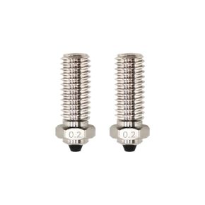 QIDI Q2 فوهة ثنائية المعدن 0.4 مم، جسم من سبائك النحاس مع طرف فولاذي مقوى، استبدال فوهة بدرجة حرارة عالية 370 درجة مئوية لطابعة QIDI Q2 ثلاثية الأبعاد، متفوقة على PLA، PETG، ABS، ASA، PC، خيوط PA-CF in Kuwait