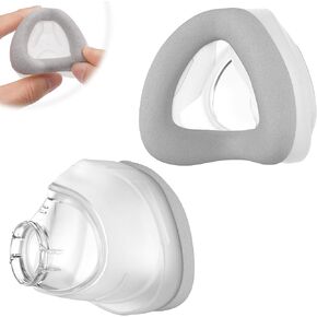 2 Packs Replacement Cushions for Airtouch N20 Medium, N20 Memory Foam Nasal Cushion Supplies, Secure Seal and Softer for Enhanced Comfort, MEDICOLOR Supplied in Saudi Arabia