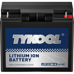 YT12A-BS 360CCA,3X Cranking Amps,5X Life,High Performance LiFePO4 Lithium Motorcycle Battery,Fits for 1000cc Aprillia and Suzuki,Husqvarna 701 Vitpilen,KTM Adventure and Duke,People GT Scooter in Kuwait