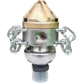 الفولاذ المقاوم للصدأ تنظيف المجاري فوهة 3/4 ''500L/دقيقة 105-300bar الجذر الماس سلسلة خط أنابيب تنظيف فوهة in Kuwait