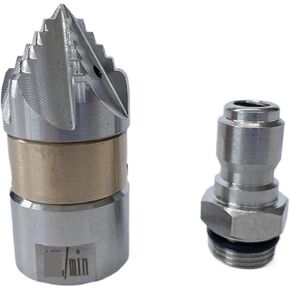 فوهة تنظيف 3/8 بوصة M22 خيط أنثى ارتفاع ضغط المجاري فوهة تنظيف Forwad 2 جانب 2 خلفي 4 (3/8 أنثى 40LPM) in Kuwait