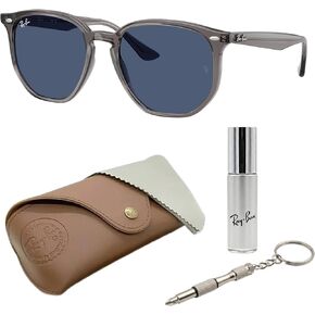 Ray-Ban RB4306 Square-Round Shaped Sunglasses for Men & Women with Official RAYBAN Eyewear Kit in Saudi Arabia