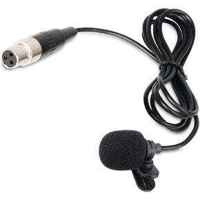 ميكروفون Lavalier بديل لجهاز إرسال Bodypack اللاسلكي Phenyx Pro، ميكروفون UHF Bodypack لـ PTU-71/PTU-7000/PTU-6000 مع موصل Mini 3 Pins XLR in Kuwait