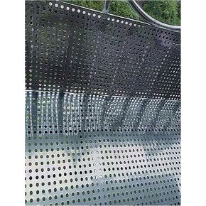 304 Stainless Steel Perforated Sheet - Durable Metal Mesh Screen for Home Decor, Windowsill Guardrails, Flower Stands - 80x100cm Decorative Plate in Saudi Arabia