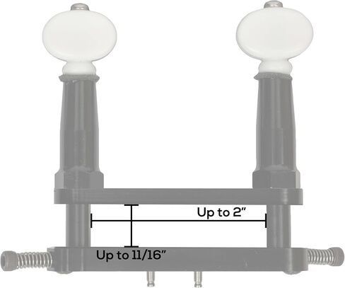 Gold Tone Cheat-A-Keys D-Tuners (Standard) for Banjo (Up to 2" Width) in Saudi Arabia