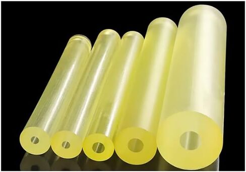 Vibration damping bar, Polyurethane Rod – 16-100mm Diameter, 6-10mm Bore – Shock Absorbing, DIY Self-Defense Stick, 1PC in Kuwait