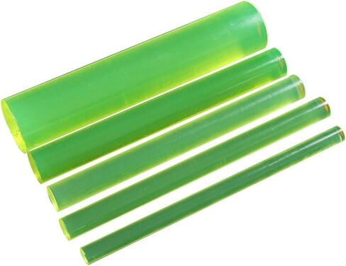 Vibration damping bar, Translucent Polyurethane Rod – 10mm-50mm Diameter, 500mm Length – High-Quality PU Plastic for Machinery & Construction(Dia14mm) in Kuwait