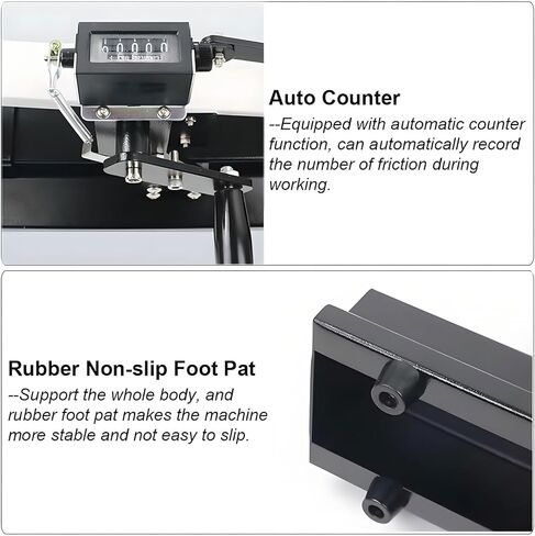 Manual Crockmeter for Rubbing Fastness Testing Dry & Wet Evaluation with Friction Head & Digital Counter for Dyeing & Surface Stability Analysis in Saudi Arabia
