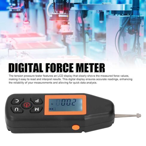 Luocute Digital Force, Lightweight Portable Push Pull Tester with LCD Display, Multiple Units N LB Kg Oz, for Tension Pressure Thrust Measurement in Saudi Arabia