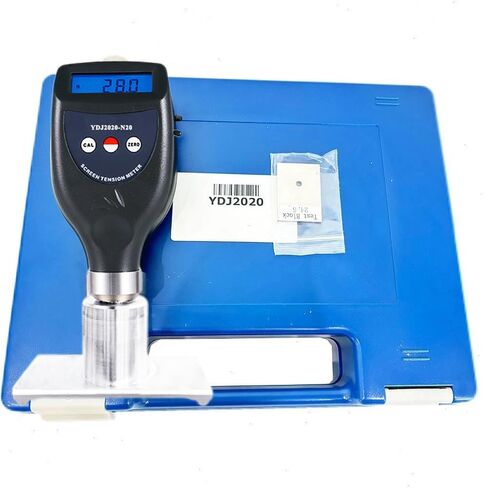 Wire Mesh Tension Meter Screen Printing Tension Meter Suitable for Measuring Screen Printing Stencils and Steel Stencils with Measurement Range 7~20 N/cm Resolution 0.1 in Kuwait