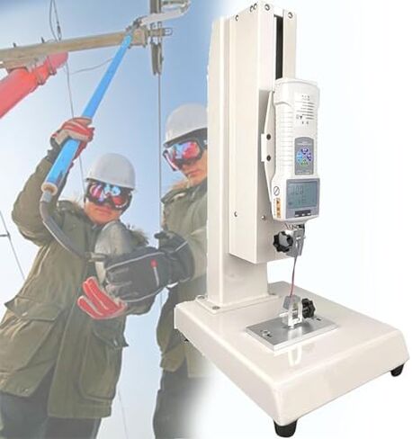 حامل قياس القوة اليدوي لاختبار سحب الدفع - حامل اختبار التوتر المعملي مع وظيفة الإخراج، مثالي لقياس القوة واختبار الدقة in Kuwait