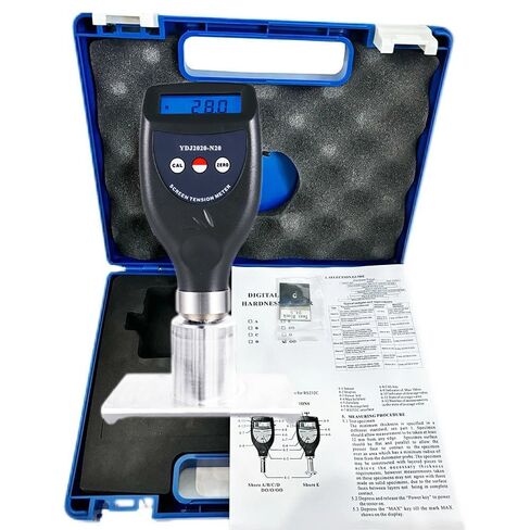 Steel Mesh Tension Meter Screen Tensiometer with Measurement Range 7~20 N/cm Display Range 0~25 N/cm Resolution 0.1 Suitable for Measuring Screen Printing Stencils and Steel Stencils in Kuwait