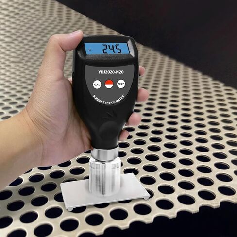 Steel Mesh Tension Meter Screen Tensiometer with Measurement Range 7~20 N/cm Display Range 0~25 N/cm Resolution 0.1 Suitable for Measuring Screen Printing Stencils and Steel Stencils in Kuwait