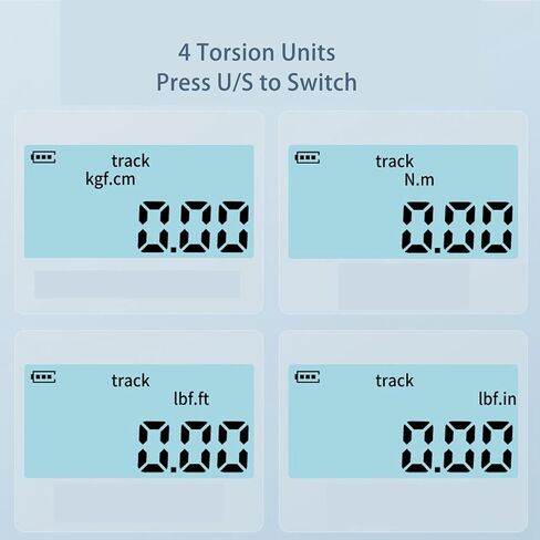 مقياس الالتواء الرقمي 1/4 بوصة محرك الالتواء الإلكتروني محول 0.9 30N.m قياس متر مع شاشة كبيرة إنذار الجرس لمهندسي الميكانيكا المتحمسين DIY in Kuwait