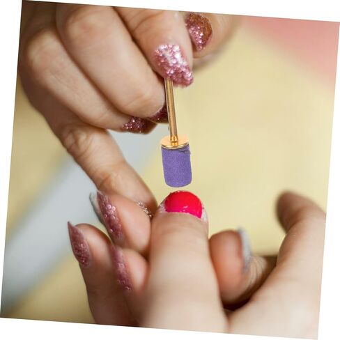 أربطة صنفرة فنية للأظافر من بارتي كيندوم، أربطة حلقية رملية لحقيبة حمل مثقاب الأظافر in Kuwait