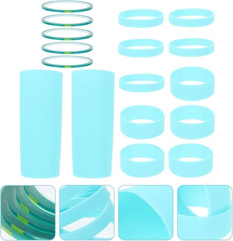 PLAFOPE أربطة سيليكون احترافية مقاومة للأشعة فوق البنفسجية وقابلة للحمل لمستلزمات الأكواب in Kuwait