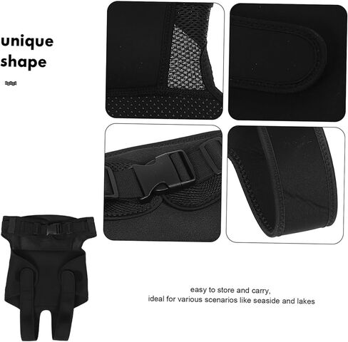 GALPADA Waterproof Kayak Seat Pad: Fishing Anti-Slip Hip Cushion Portable Outdoor Protective Gear for Boating and Beach Sports Camping Activities in Saudi Arabia