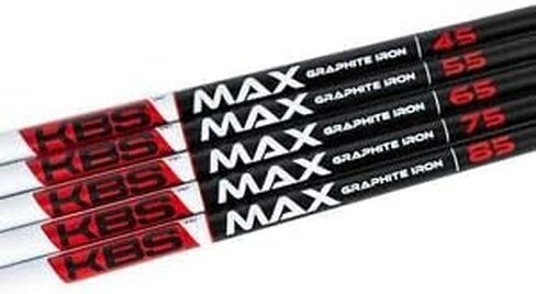 KBS MAX Graphite Iron Golf Shafts 3-PW, Set of 8 Shafts (Choose Flex) in Kuwait