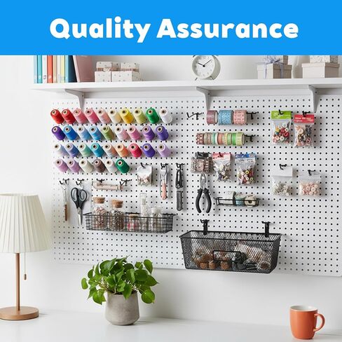 120 حزمة من خطافات Pegboard، خطاف رفوف لوح ربط 4/6/8 بوصة لأدوات التعليق تناسب 1/8 بوصة و1/4 بوصة شماعات عرض حائطية لملحقات حائط المرآب وتنظيم الحرف اليدوية (فضي، أسود) in Saudi Arabia