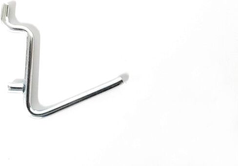 50-Pack Angle 1/8" Thick, 1 1/2 Inch All Metal Peg Hooks for Garage Hanger and 1/8" to 1/4" Pegboard in Saudi Arabia