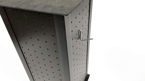 50-Pack Angle 1/8" Thick, 1 1/2 Inch All Metal Peg Hooks for Garage Hanger and 1/8" to 1/4" Pegboard in Saudi Arabia
