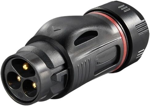 Locking wire 25A BD24 plastic aviation and socket 3-pin snap-on power industrial connector(Plastic female base) in Kuwait