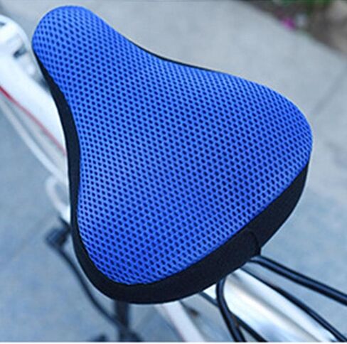 VBESTLIFE Seat Cover, Breathable 3D Fabric Padded Seat Cover for Riding Equipment (Dark Blue) in Saudi Arabia