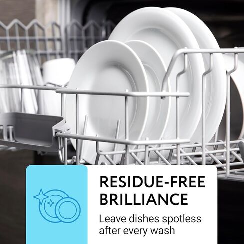 ملح منعم مياه غسالة الأطباق 8.8 رطل - ملح الحبوب الخشن النقي لبوش، ميلي، ويرلبول، ثيرمادور وأكثر - يزيل الترسبات الكلسية والبقع والبقايا - نباتي، صنع في الولايات المتحدة الأمريكية in Kuwait