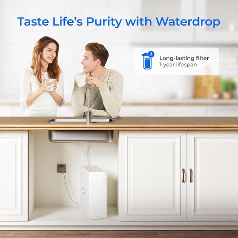 فلتر Waterdrop F1G، بديل لنظام التناضح العكسي X8 وX8-PRO وX12-WCS وX12-Plus، [بدون إضافة معادن]، عمر 12 شهرًا in Saudi Arabia