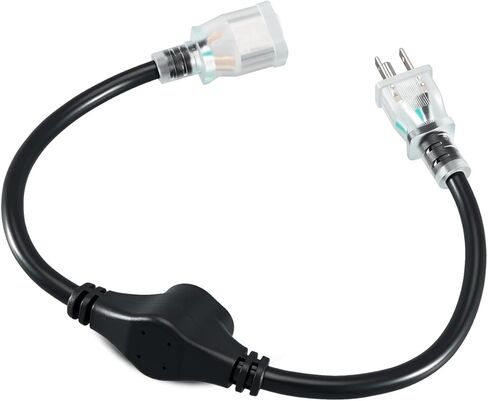 120 فولت 15 أمبير 14 AWG وحدة تحكم في كابل الحرارة مقاومة لتسرب الماء في الهواء الطلق ترموستات تشغيل/إيقاف تلقائي عند 37 درجة فهرنهايت و50 درجة فهرنهايت يناسب المنافذ الخارجية بطول 16 بوصة in Kuwait