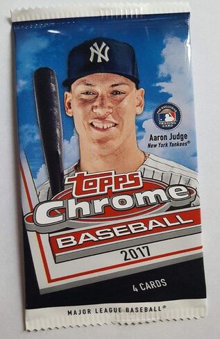 Chrome Baseball 2017 Topps Card Pack in Saudi Arabia